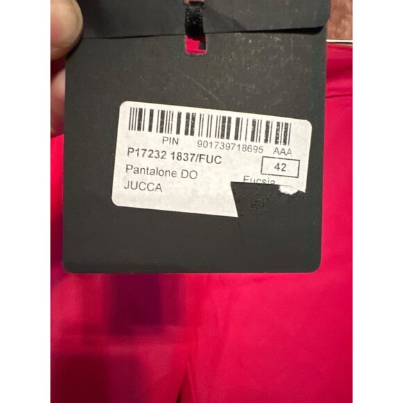 Liu Jo Womens Fuchsia Slim Fit Pants Size 42 - Picture 7 of 12